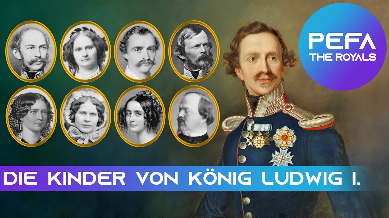 Die Kinder von König Ludwig I. (Texte mit Bildern)