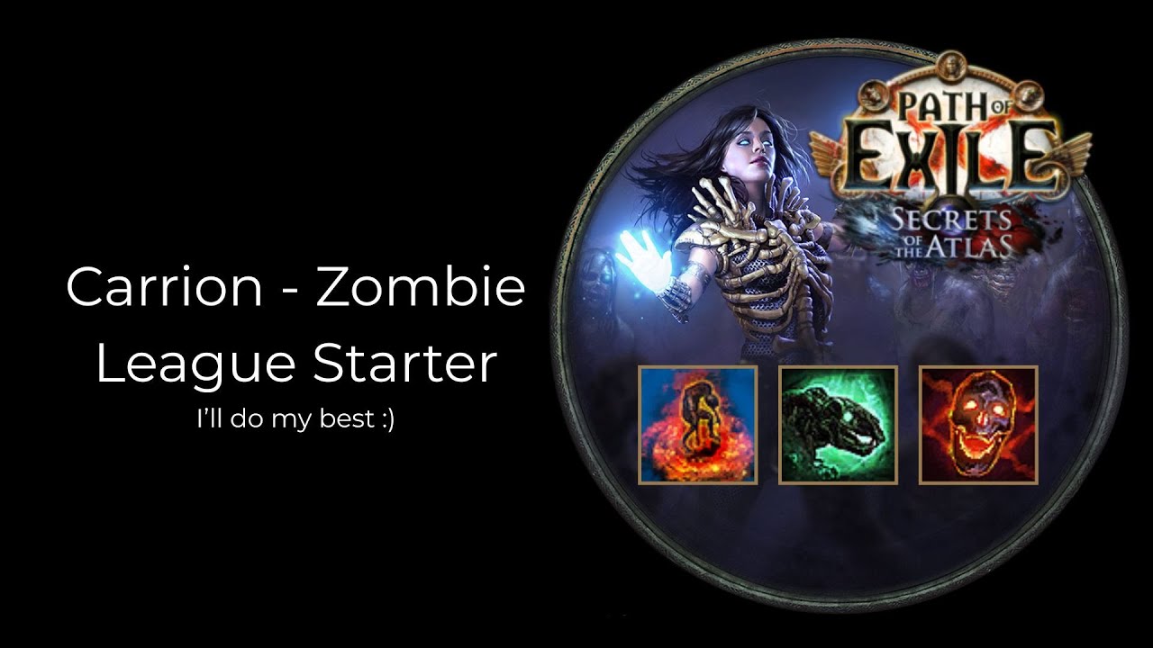 [PoE 3.26] Carrion Golem & Zombie Minion Build League Start Planner