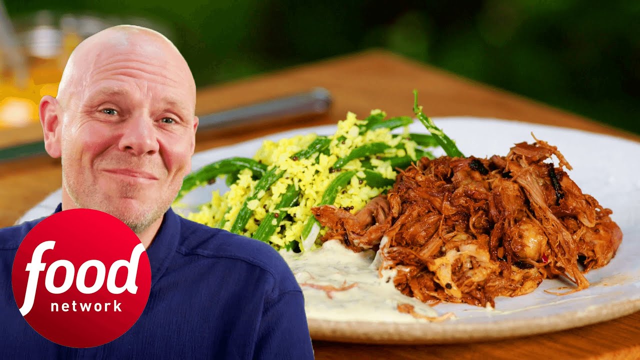 Slow-Cooked Barbecued Indian Spiced Lamb With Coconut Beans | Tom Kerridge Barbecues