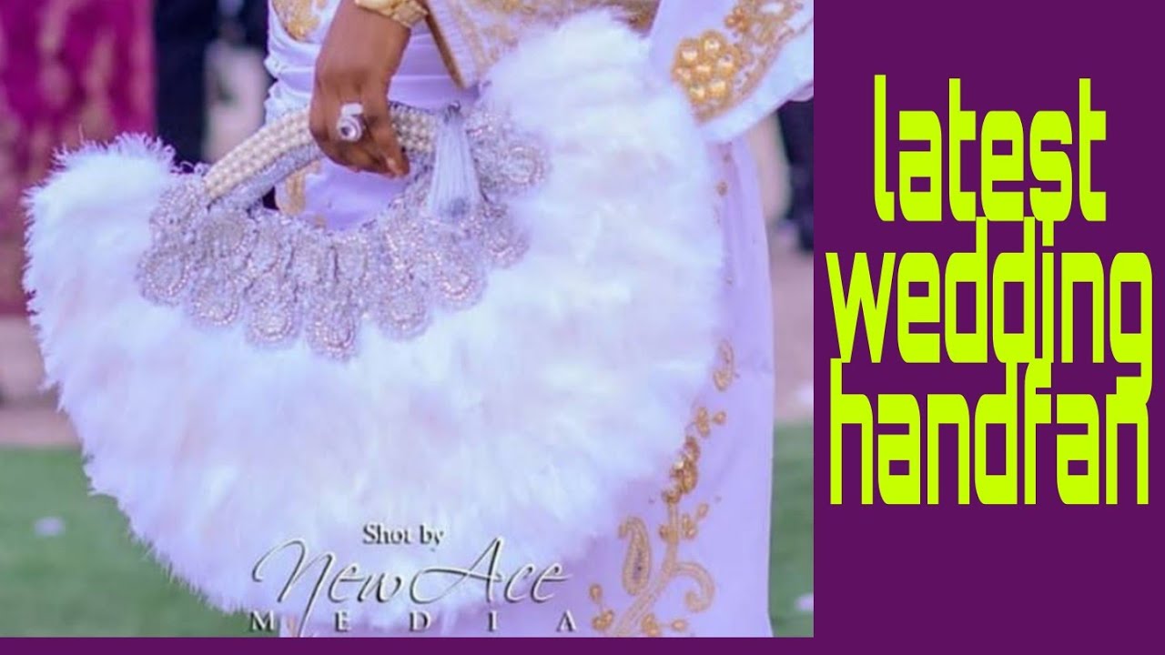 How to make the trending Bridal handfan