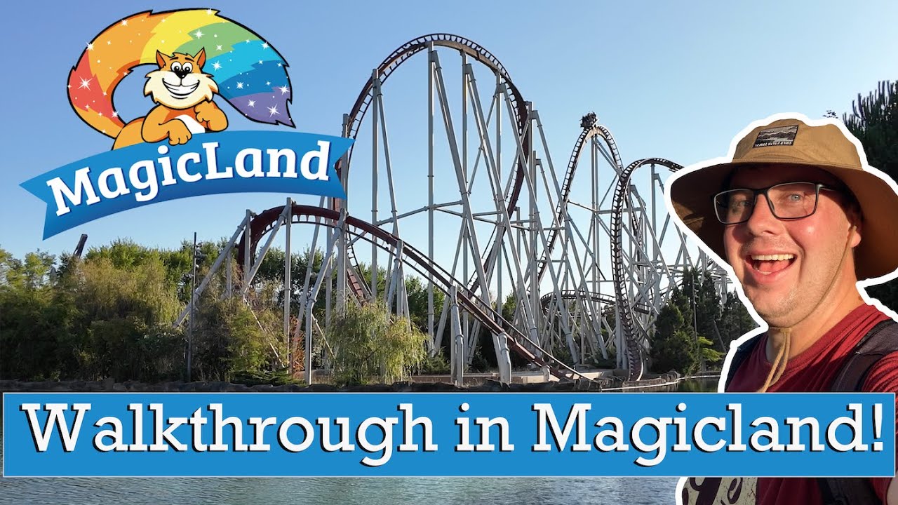 4K MAGICLAND WALKTHROUGH & REVIEW! Wandeling door pretpark Magicland 2025