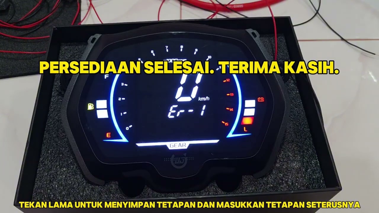 Y16 DIGITAL METER SETTING