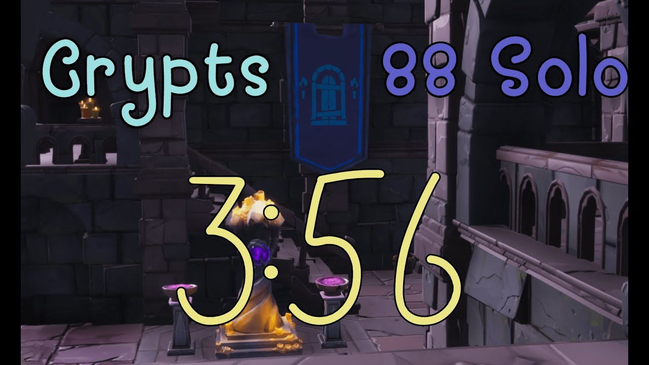 The Crypts 88 | Solo Dungeon Speedrun | 3:56