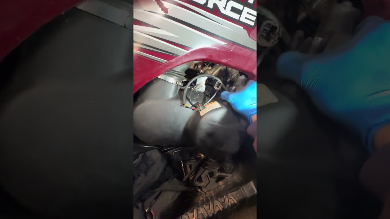 Brute force 750 belt replacement 2006-2011 part1