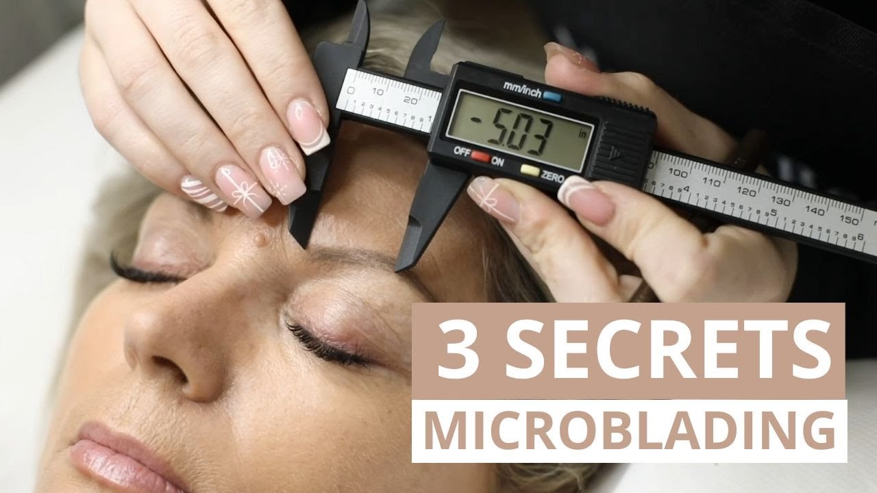 3 SECRETS POUR UN MICROBLADING RÉUSSI