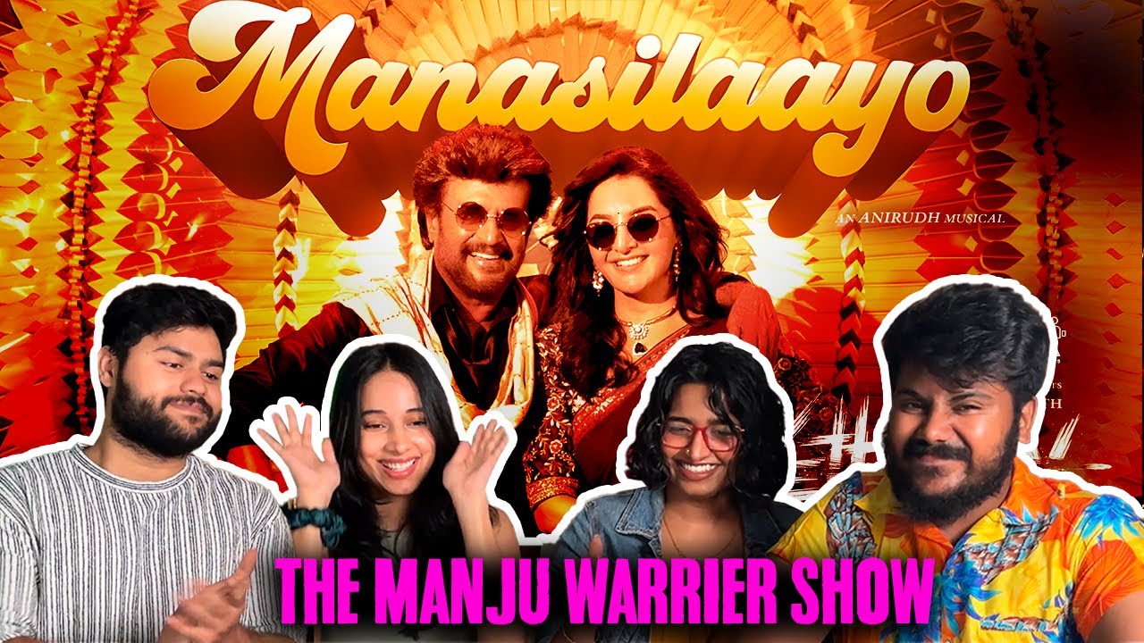 Vettaiyan - Manasilaayo Reaction | Rajinikanth | T.J. Gnanavel | Anirudh | Manju Warrier