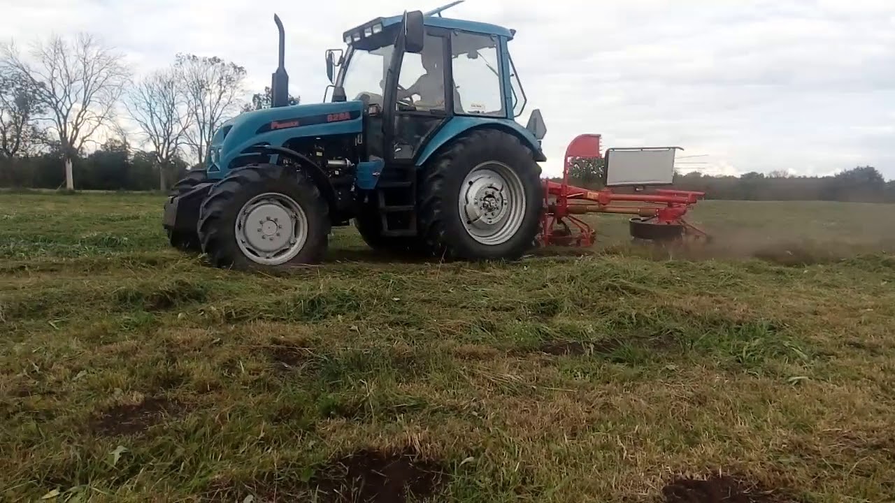 Sianokosy 2019 * 2 Pokos * Zgrabianie trawy * Wielkopolska * Pronar 82 SA * Haybob 360