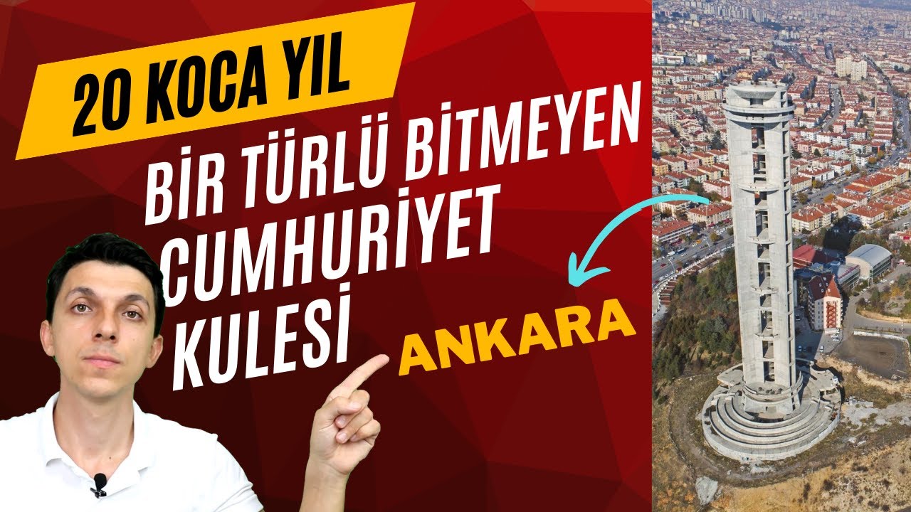 ŞAKA DEĞİL! 20 YILDIR BİTMİYOR - “ANKARA KEÇİÖREN CUMHURİYET KULESİ