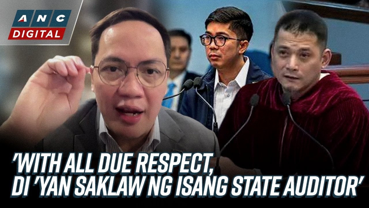'Pumupunta sa bundok?': Ligutan explains scope of state auditor's job to Padilla | ANC