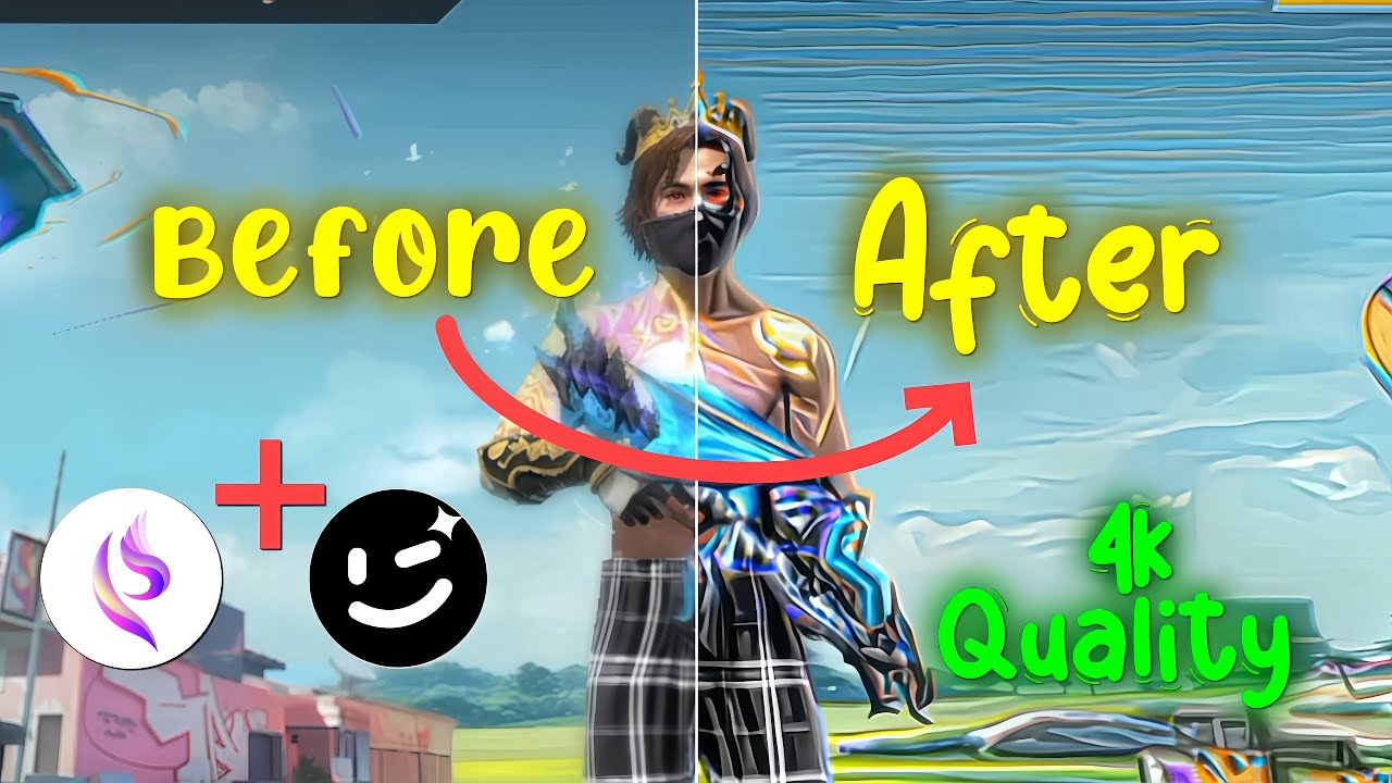 FREE FIRE 4K QUALITY TUTORIAL ||  LIKE iPHONE QUALITY TUTORIAL FOR ANDROID IN 2025 @Sabbiraa