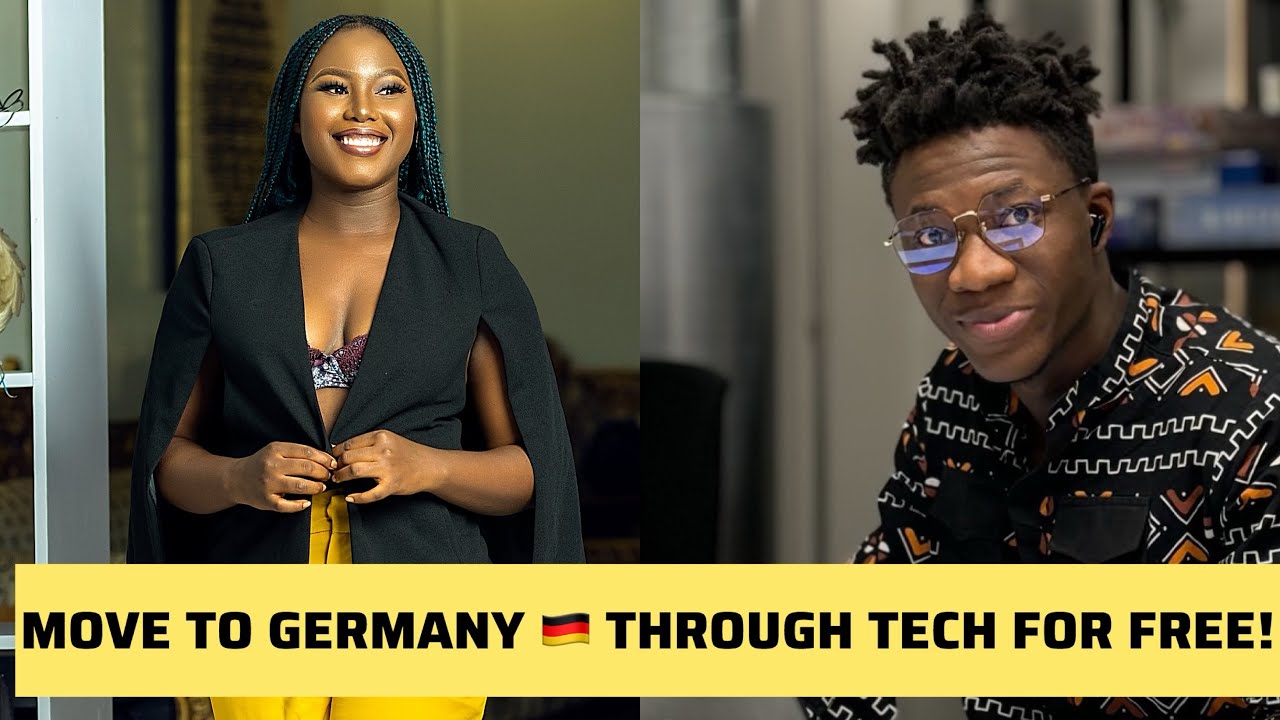 How I Move to Germany 🇩🇪 Through Tech! No Degree Required //Fully Funded.