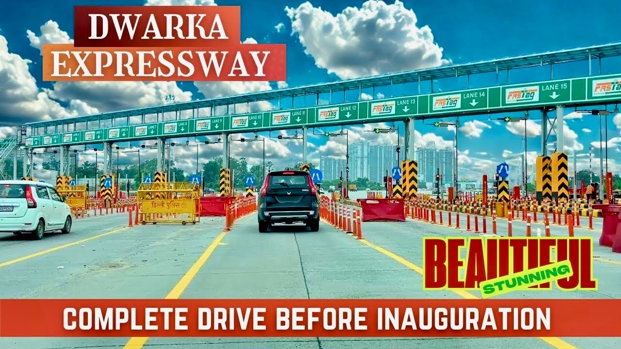 New India: Dwarka Expressway Complete Drive Before Official Launch – Stunning & Beautiful