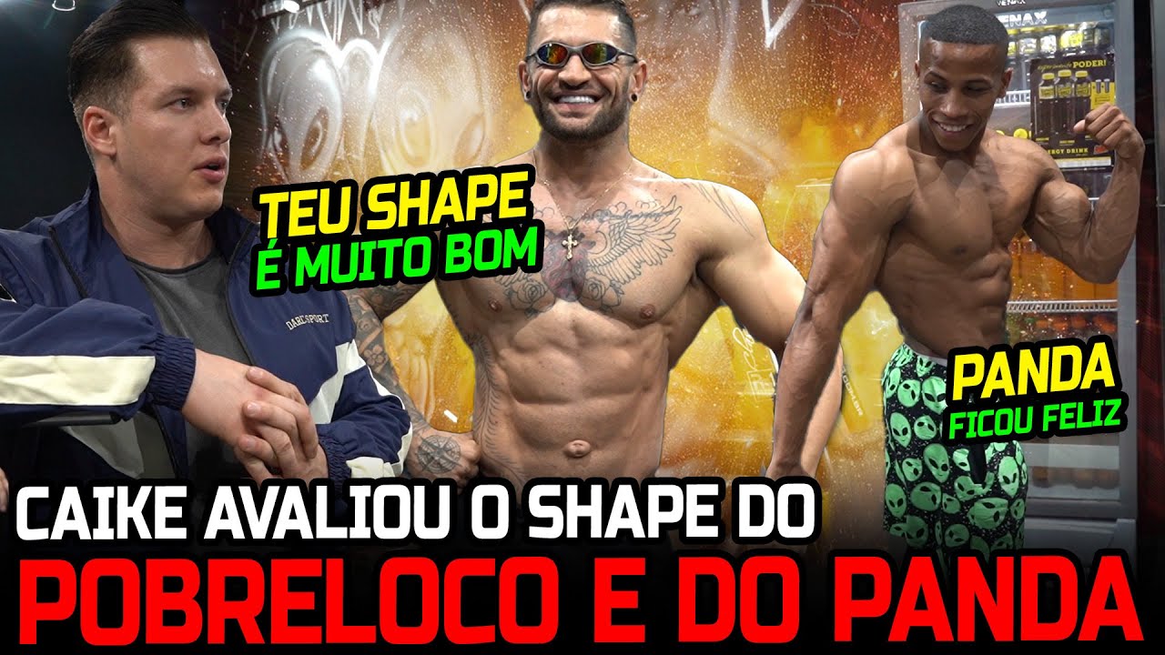 CAIKE AJUSTOU AS POSES DOS ATLETAS DA MANSÃO