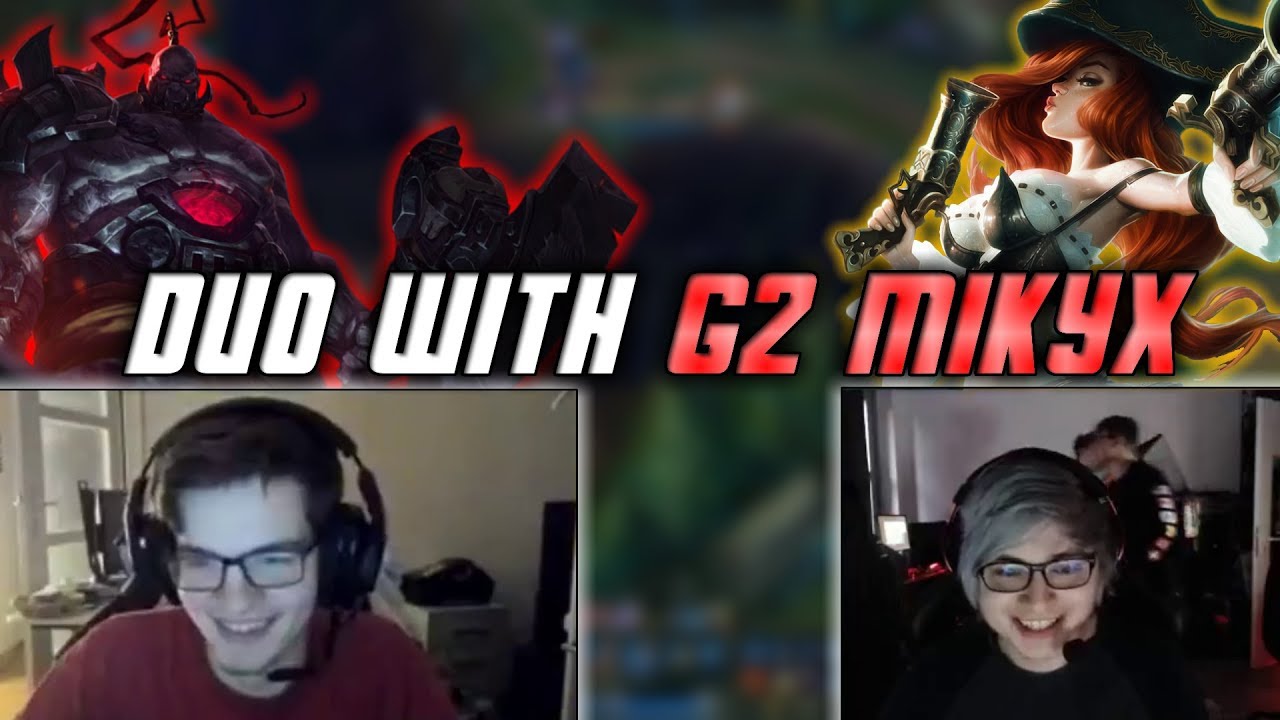 Дуэт с G2 Mikyx: комбинация MF + Sion Wombo (EU Bootcamp)