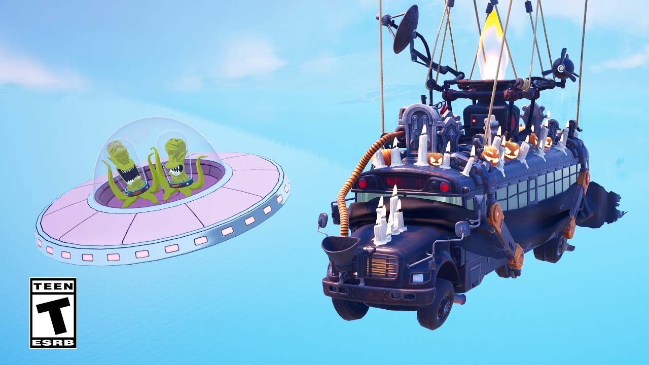Fortnite Kang & Kodos Mini Live Event (The Simpsons)