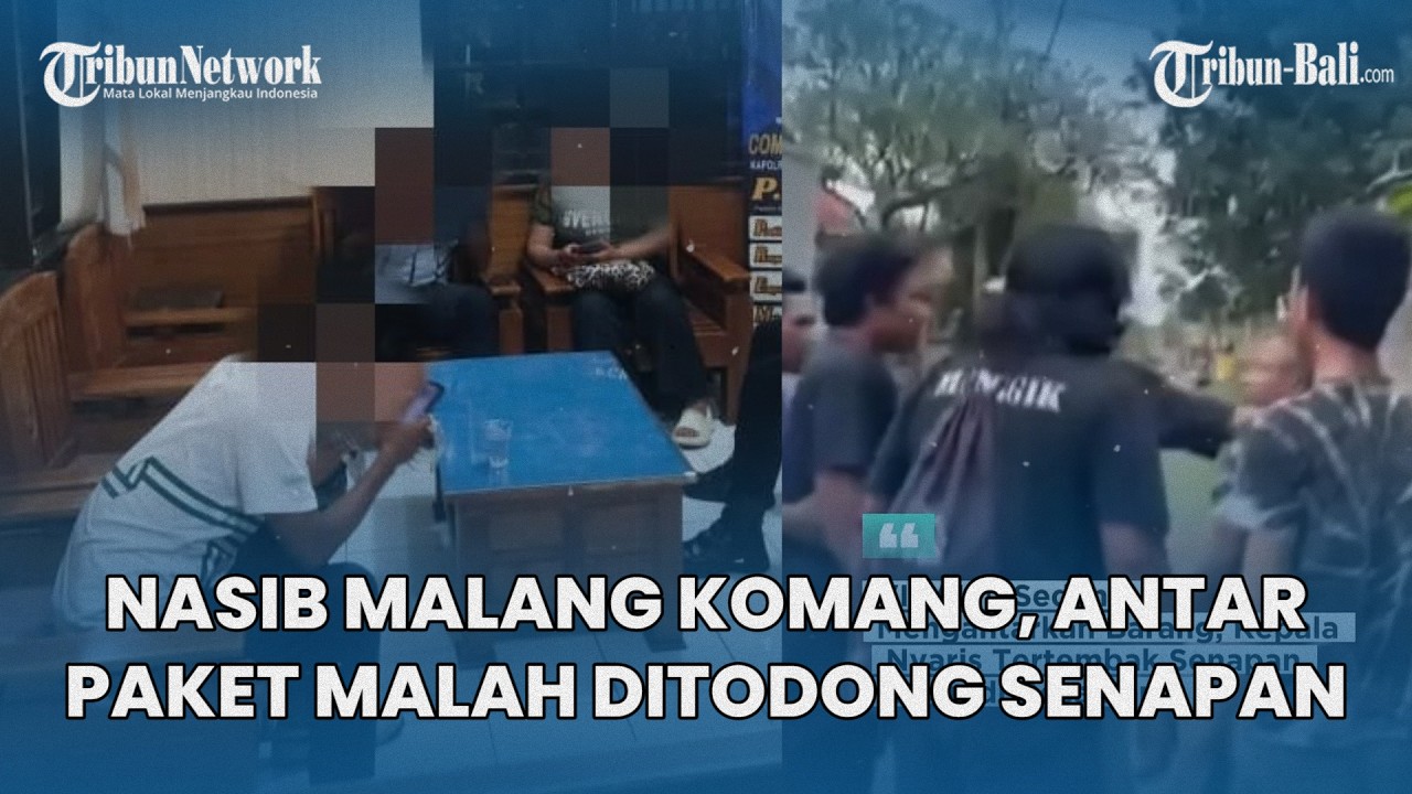 DIPICU Masalah Sepele, NASIB Komang di Buleleng Bali, Antar Paket Malah Ditodong Senapan