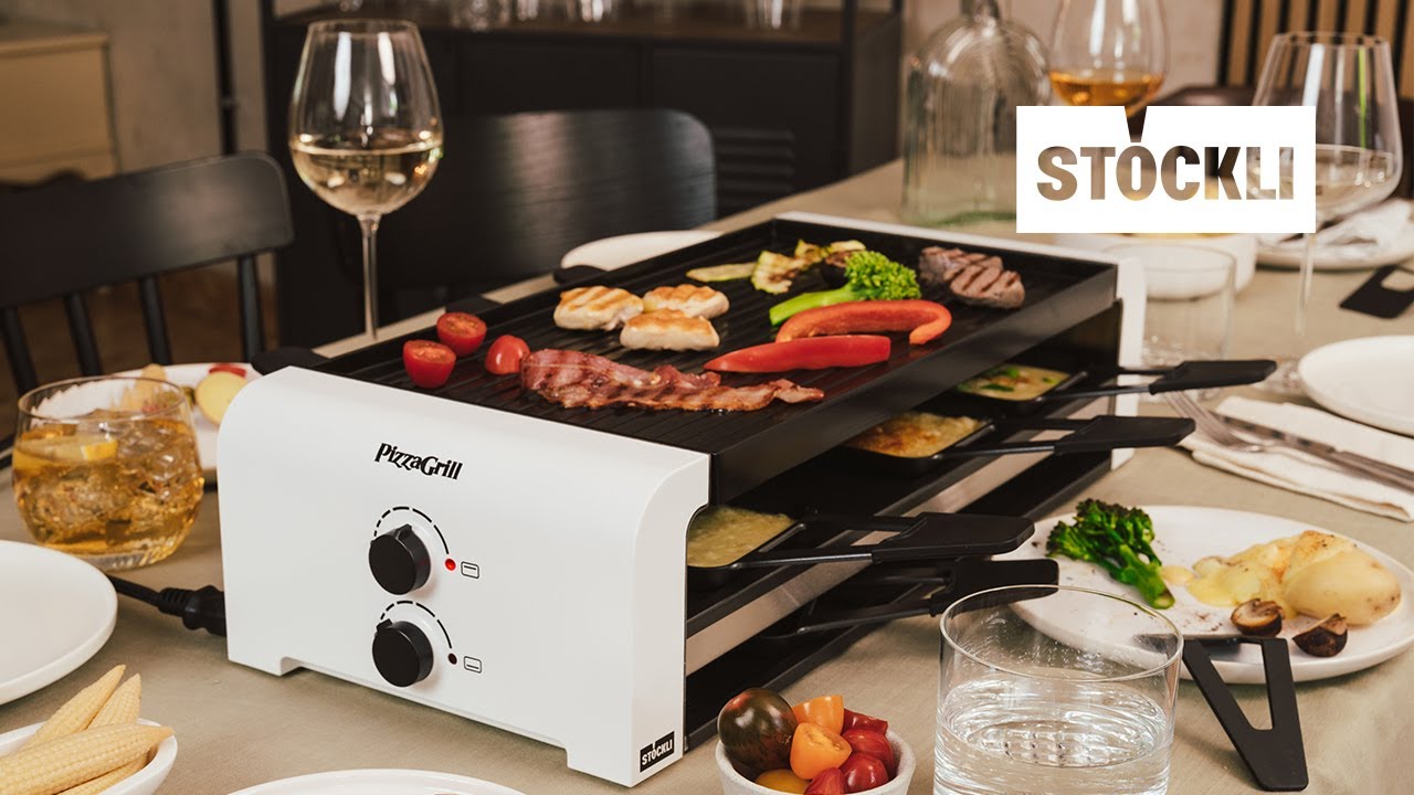 PizzaGrill von Stöckli: Raclette und Pizza