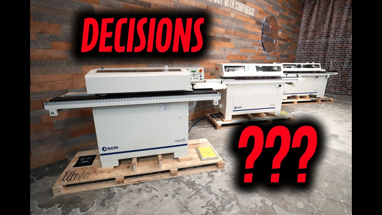 NEW Machinery Spotlight - TRAILER Trying to Decide BETWEEN the SCM minimax me 20, me 25, and me 28t?