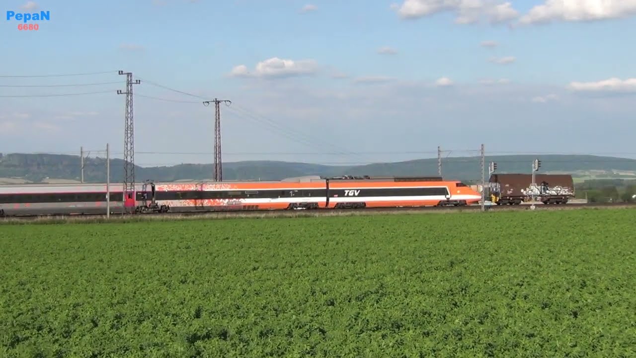TGV v Česku - návštěva na trati 230 