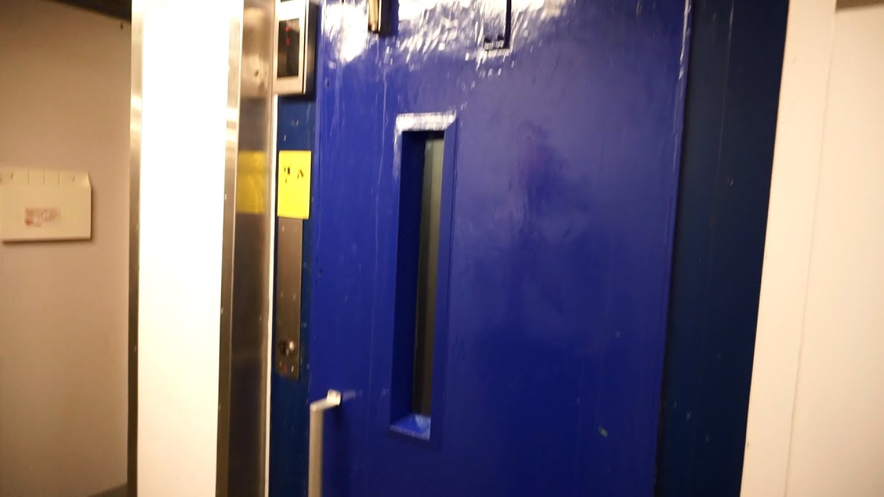 TOUR of the 1981 Valmet-Schlieren traction elevators (modernized) @ Cruiseferry M/S Stena Saga