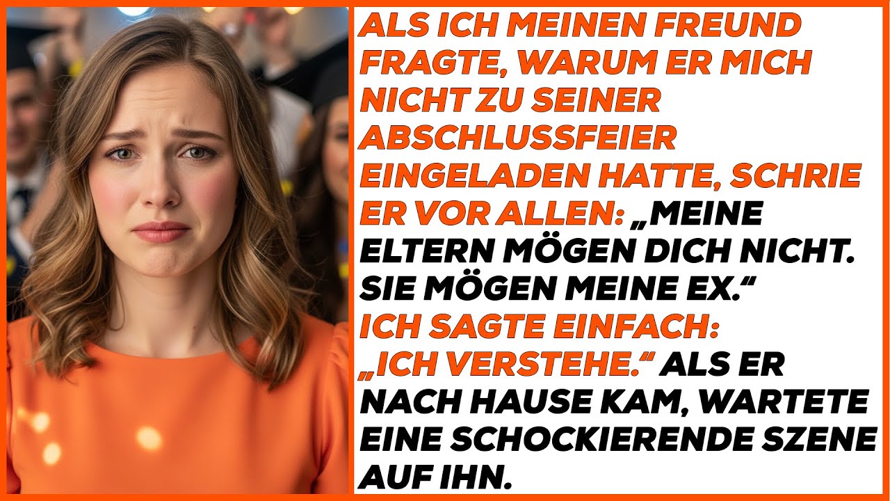 Als ich fragte, warum ich nicht eingeladen war, sagte er: „Meine Eltern mögen dich nicht.“