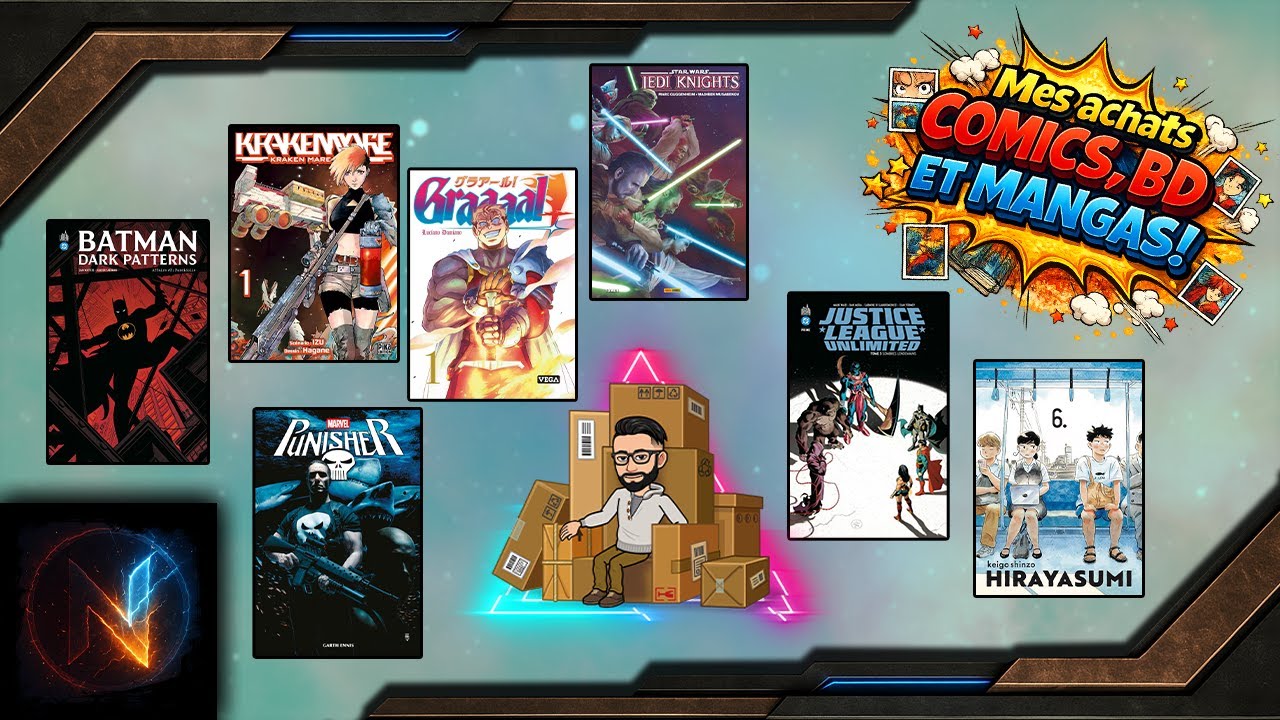 Mes Achats Comics, BD et Mangas 💰 - JANVIER 2026