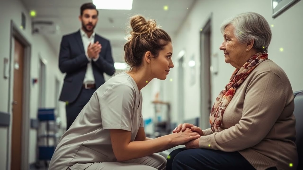 Un fisioterapeuta ayuda a una anciana    ¡sin saber que su hijo multimillonario la estaba mirando!