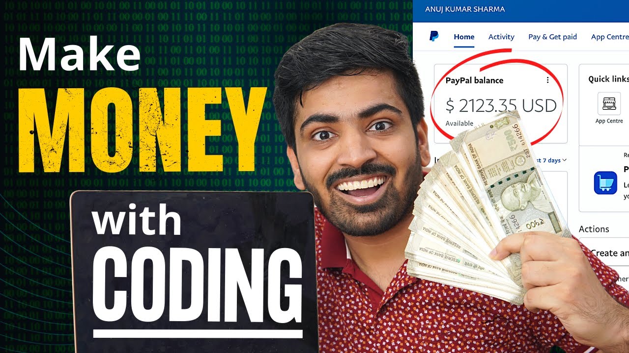 6 Ways to Earn Money from Coding that Actually work! Online Side Hustles for Programmers 💪🏻