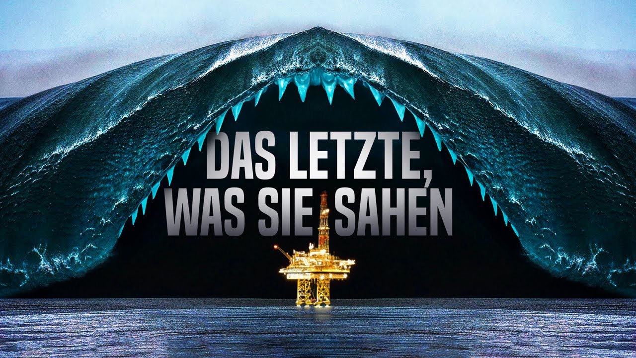 Gewaltige Killerwelle, Die Eine Ölplattform Zerstörte