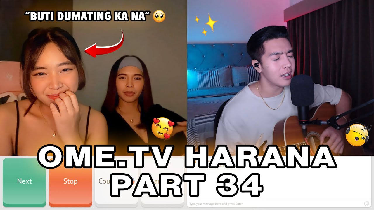 OME.TV HARANA PART 34 (NADINE LUSTRE ?😮) LAUGHTRIP + KILIG OVERLOAD 💘 | Edwin Hurry Jr.