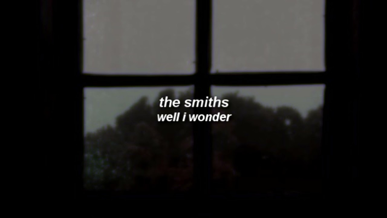 the smiths - well i wonder (slowed & reverb)