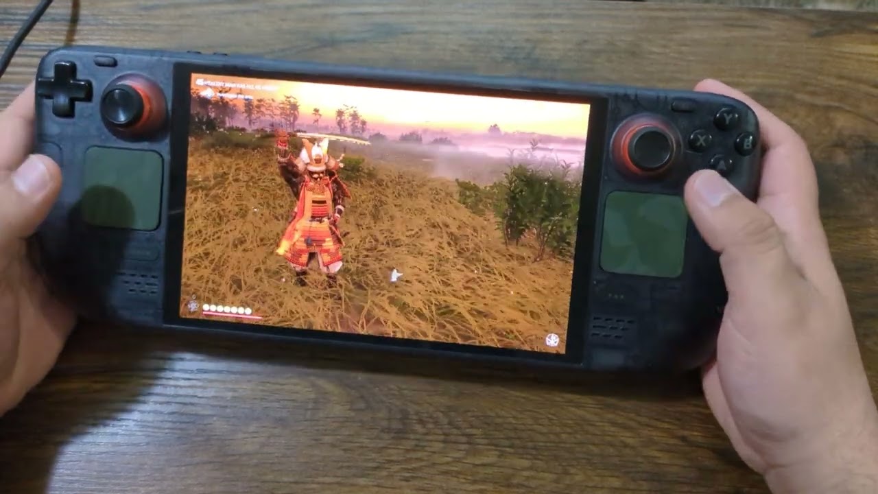 How to map Ghost of Tsushima gesture controls to the Steam Deck trackpad - Steam Input tutorial