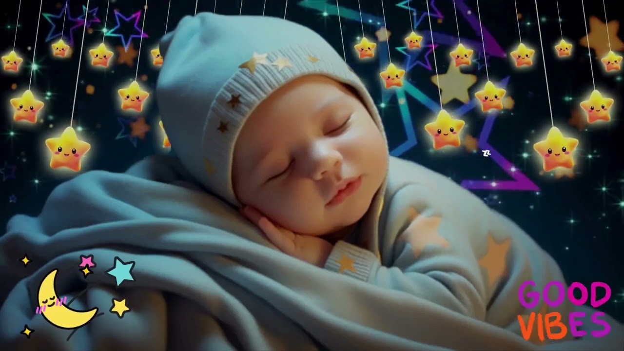 Mozart & Brahms Lullaby 🎶 Baby Sleep Music | Overcome Insomnia in 3 Minutes & Calm Fast