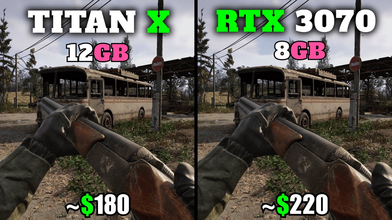 TITAN X PASCAL vs RTX 3070 - Test in 15 Games 2015-2025