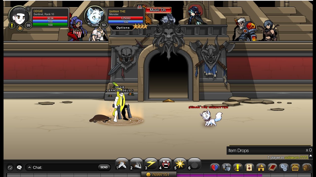 AQW |😺🐈Sarah the NerfKitten Drops😺🐈 🚀/join Coliseum Ⓜ️Sarah the NerfKitten