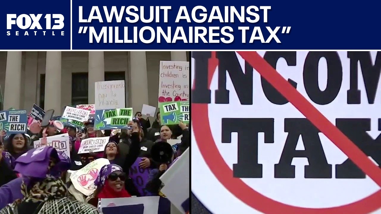 Иск оспаривает новый подоходный налог в штате Вашингтон | FOX 13 Seattle