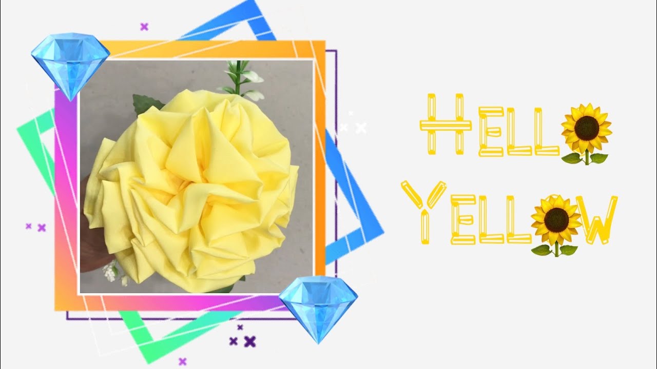 🌼 my most viewed short video 🎉Lovely yellow flower🌼