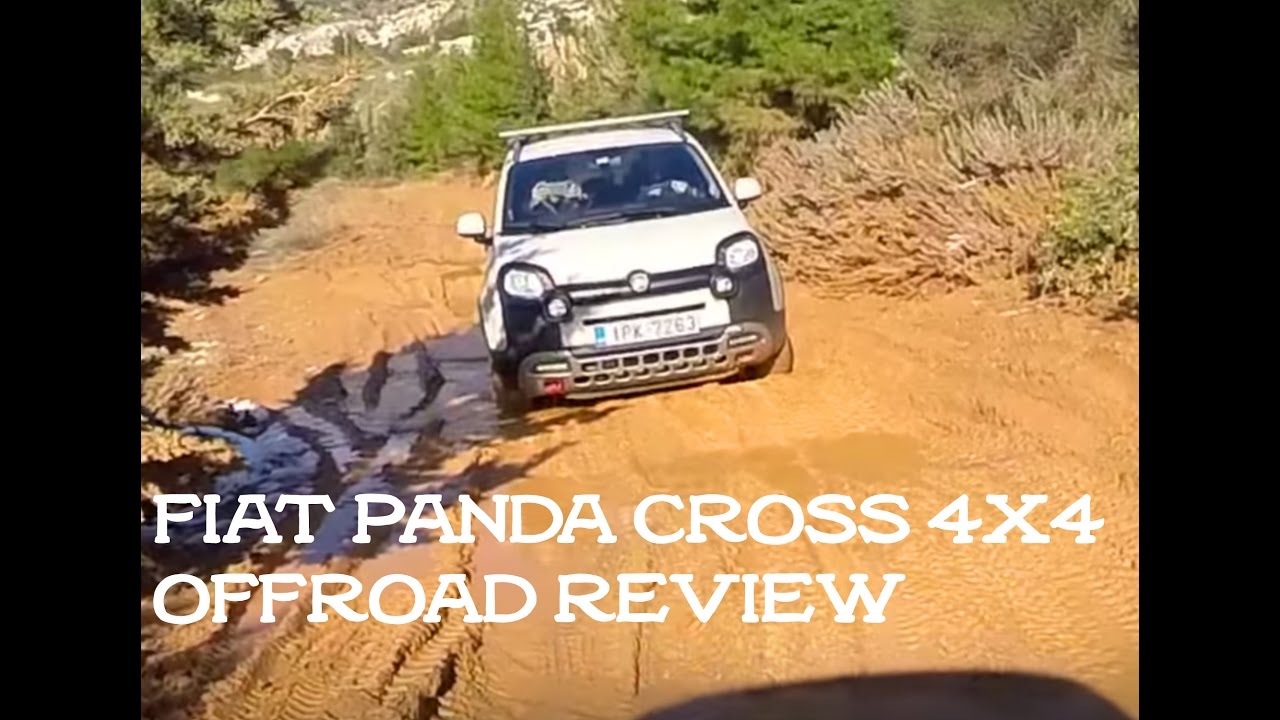 Λασπόλουτρα με το FIAT Panda 4x4 Cross 1.3 MTJ 85 PS