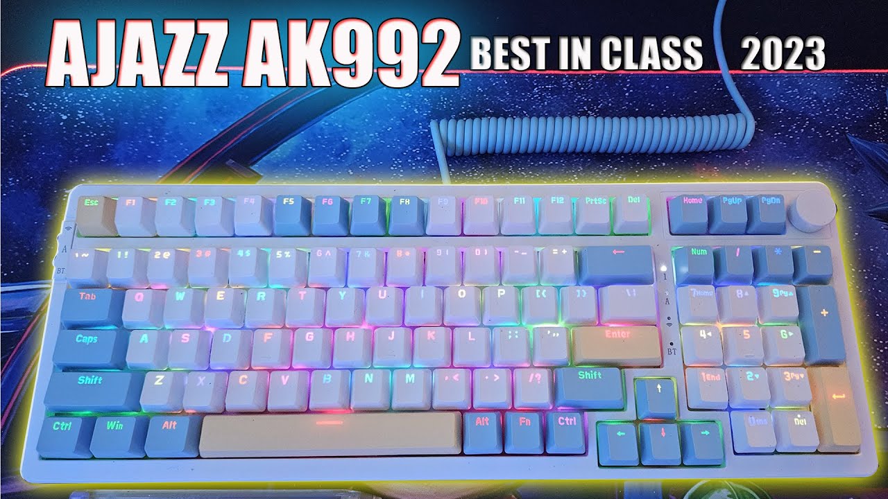 Механическая клавиатура AJAZZ AK992 (лучшая в своем классе) 2023