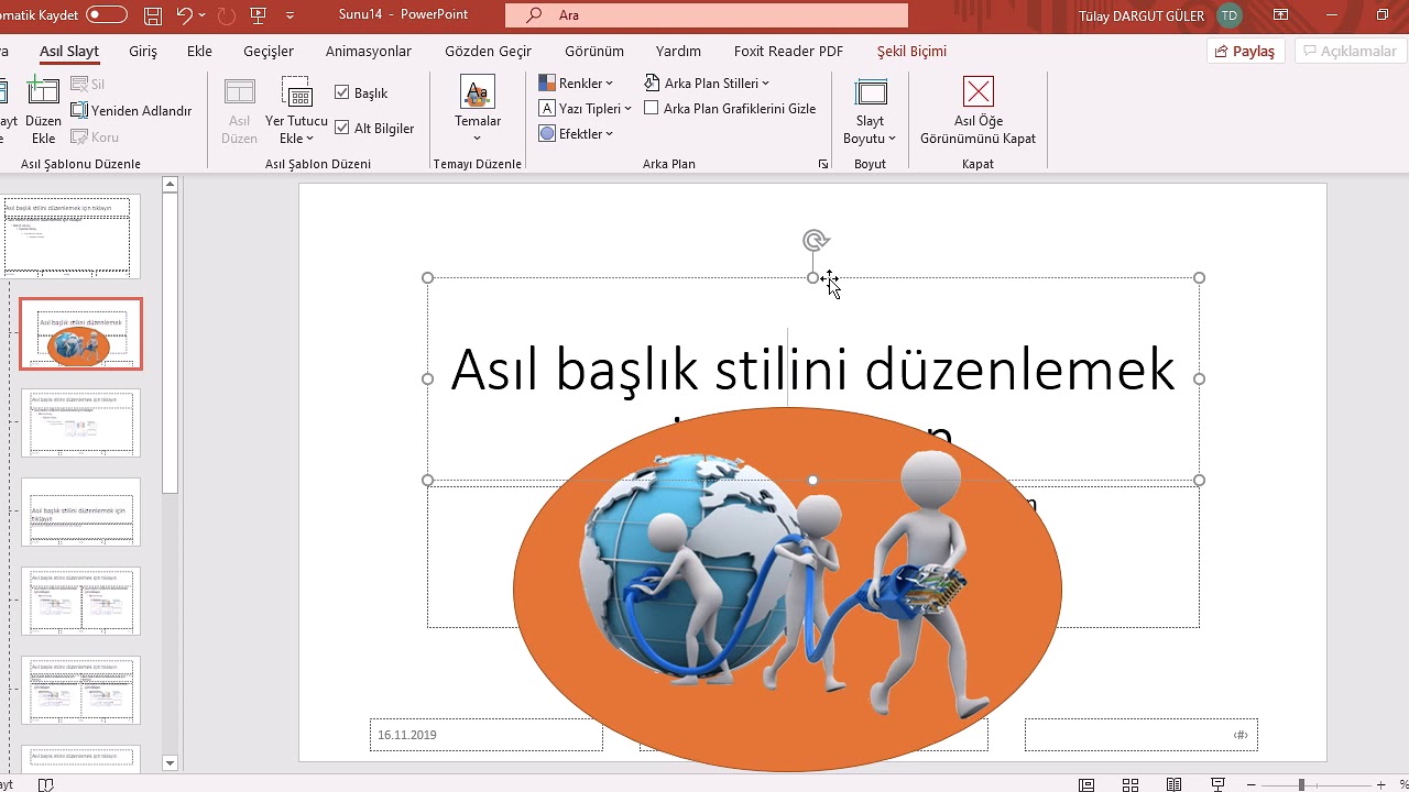 PowerPoint Asıl Slayt Kullanımı