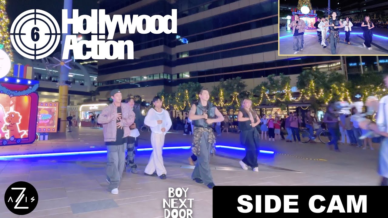 [KPOP IN PUBLIC / SIDE CAM] BOYNEXTDOOR (보이넥스트도어) 'Hollywood Action' | DANCE COVER | Z-AXIS FROM SG