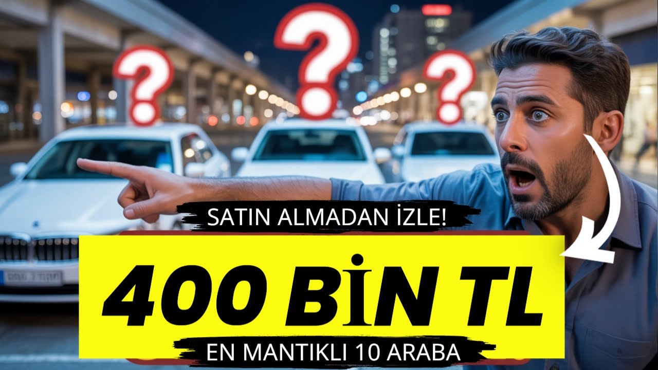 400 Bin TL Altı Alınabilecek En Mantıklı 6 Araba (2025 G&uuml;ncel Liste)