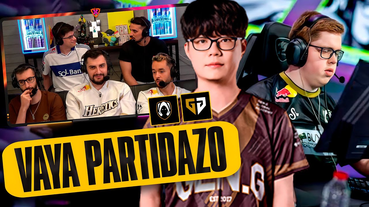 MIXWELL REACCIONA A HERETICS VS GEN.G - CHAMPIONS 2024 | Heretics Mixwell
