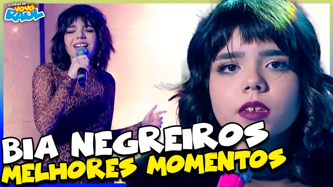 BIA NEGREIROS DE 14 ANOS ENCANTOU O BRASIL CANTANDO NO SHADOW BRASIL JOVENS TALENTOS DO RAUL GIL