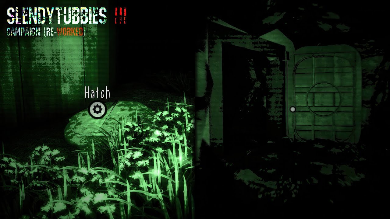 Slendytubbies III Campaign Re-Worked - All Secret Notes + Hidden Door
