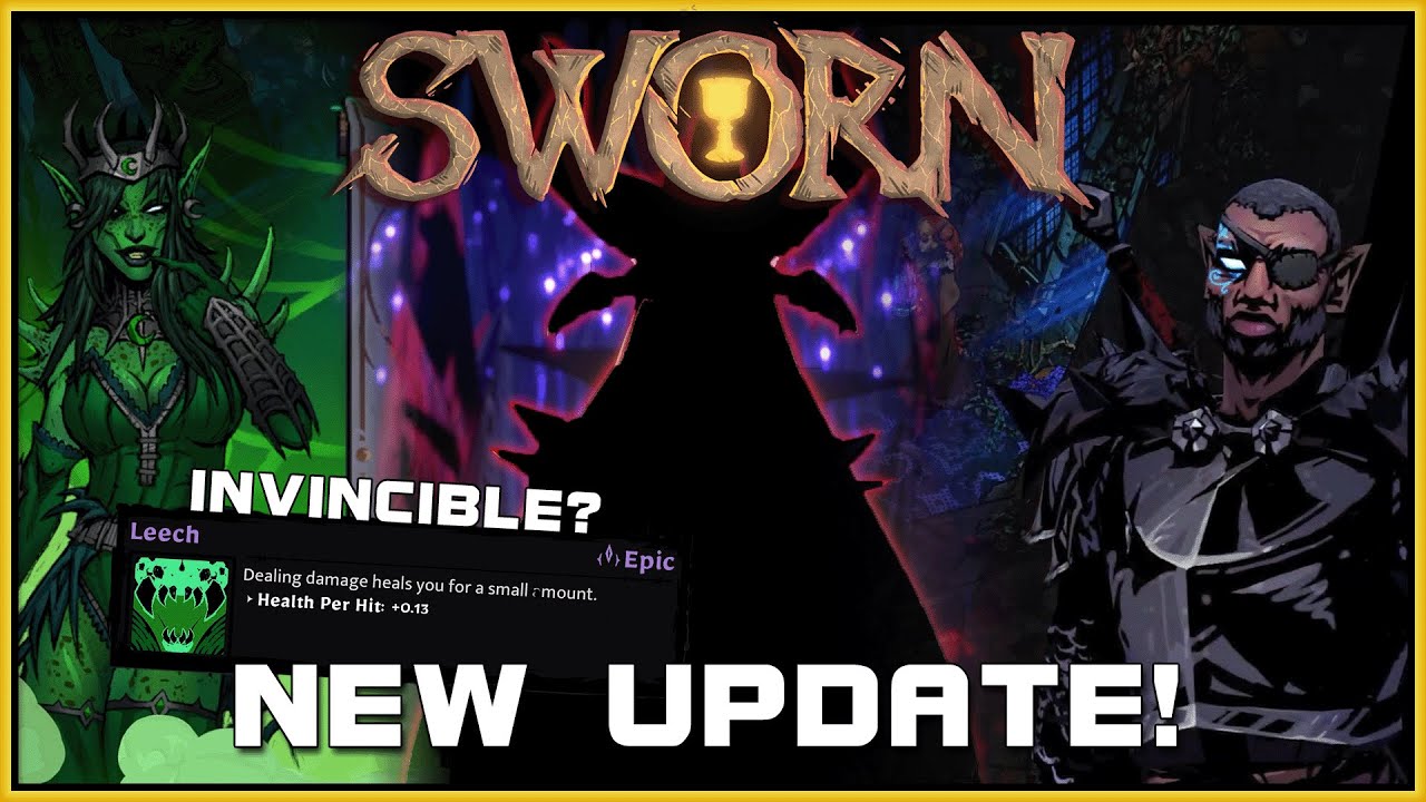 New Sworn Update Brings New Final Boss And... Lancelot???  Ft. INSANELY OP Mab Build [Sworn Ep 16]