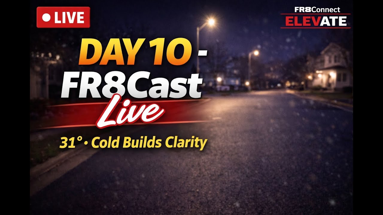 Readiness Day 10! - Just because it's a Friday night, 31 degrees still feels just as cold 🥶!!!
