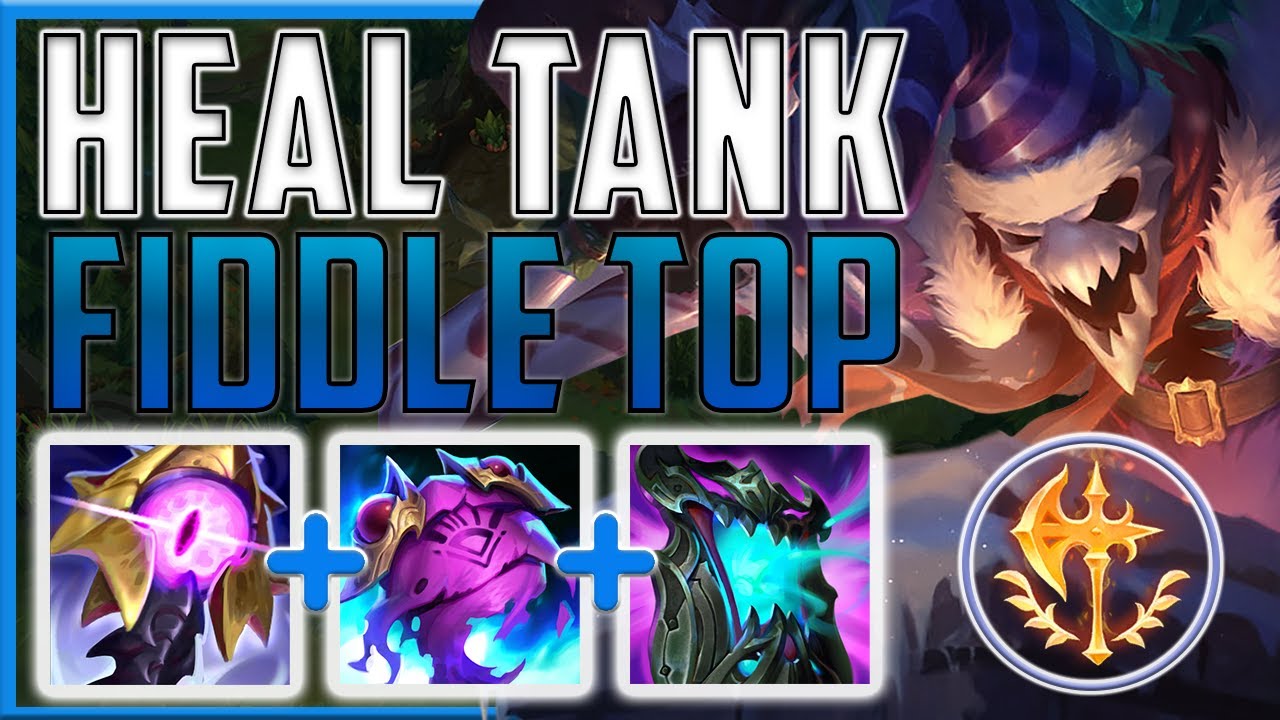 SUPER HEALING + GREAT DAMAGE?! FIDDLE TOP IS A GREAT OFF-META TOPLANER! | Fiddle Top - Season 14 LoL