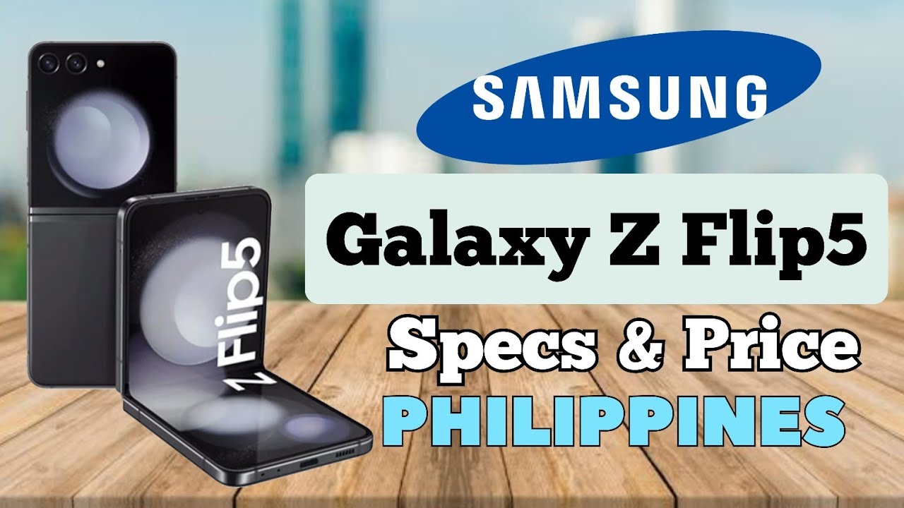 Характеристики и цена Samsung Galaxy Z Flip5 на Филиппинах