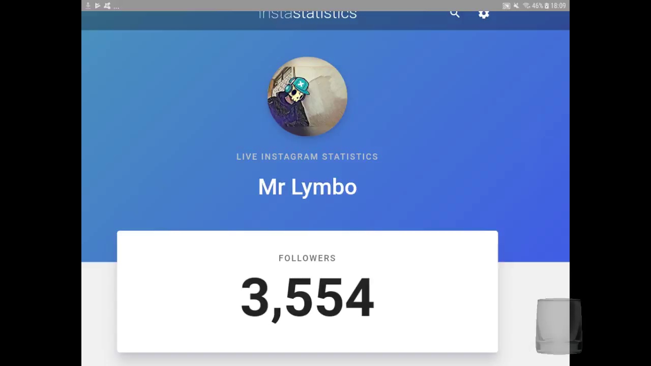 Mr Lymbos Instagram Live Counter